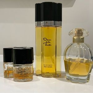 2 Oscar de La Renta ed toilette and So dela Renta perfume